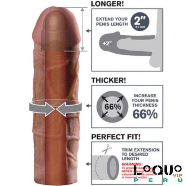 Sex Shop Tacna: SUPER MEGA 2 BROWN